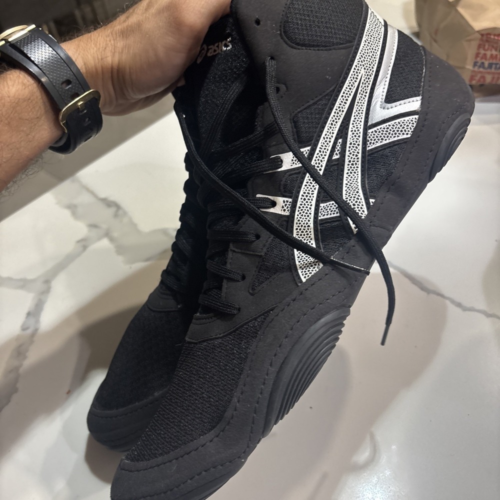 Size 15 - ASICS Snapdown 4 Wide Black White - Picture 3 of 6